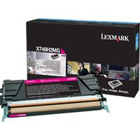 Toner Lexmark X748H2MG - Magenta Alta capacità