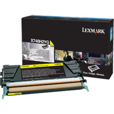 Toner Lexmark X748H2YG - Giallo Alta capacità