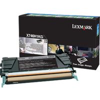 Toner Lexmark X746H1KG - Nero Alta capacità