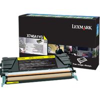 Toner Lexmark X746A1YG - Giallo