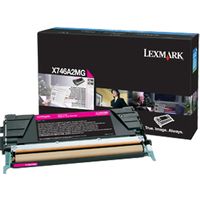 Toner Lexmark X746A2MG - Magenta