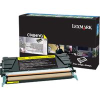Toner Lexmark C748H1YG - Giallo Alta capacità