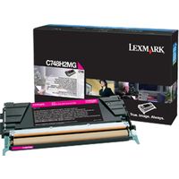 Toner Lexmark C748H2MG - Magenta Alta capacità