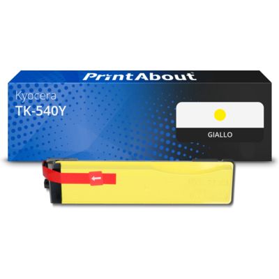 Toner compatibile Kyocera TK-540Y - Giallo