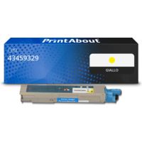 Toner compatibile OKI 43459329 - Giallo