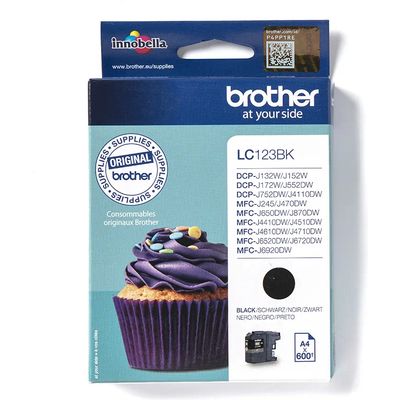 Cartuccia stampante Brother LC-123BK - Nero