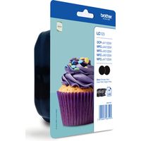 Cartuccia Brother LC-123BKBP2 - 2x Nero Multipack