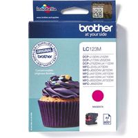Cartuccia stampante Brother LC-123M - Magenta