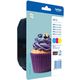 Cartuccia stampante Brother LC-123RBWBP - 3 colori Multipack