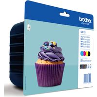 Cartuccia stampante Brother LC-123VALBP - 4 colori Multipack