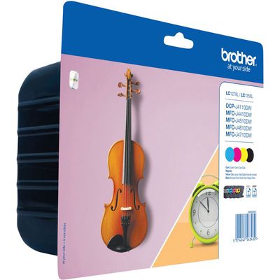 Cartuccia stampante Brother LC-127XLVALBP - 4 colori Alta capacità Multipack