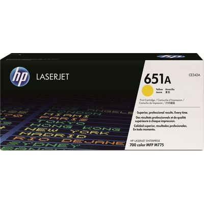 Toner HP 651A (CE342A) - Giallo