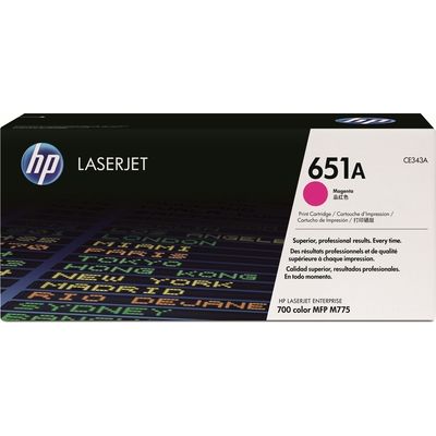 Toner HP 651A (CE343A) - Magenta
