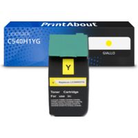 Toner compatibile Lexmark C540H1YG - Giallo Alta capacità