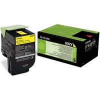 Toner Lexmark 80C20Y0 (802Y) - Giallo