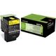 Toner Lexmark 80C20Y0 (802Y) - Giallo