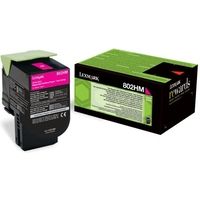 Toner Lexmark 80C2HM0 (802HM) - Magenta Alta capacità