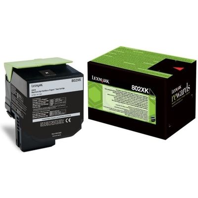 Toner Lexmark 80C2XK0 (802XK) - Nero Capacità extra-elevata