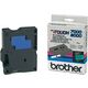 Nastro Brother TX-731 - Nero su verde (12 mm)