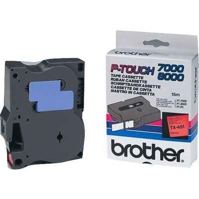 Nastro Brother TX-233 - Blu su bianco (12 mm)