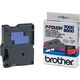 Nastro Brother TX-431 - Nero su rosso (12 mm)