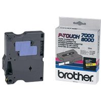 Nastro Brother TX-611 - Nero su giallo (6 mm)