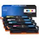 Toner compatibile HP 131X (CF210X) - 4 colori Alta capacità Multipack