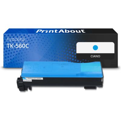 Toner compatibile Kyocera TK-560C - Ciano