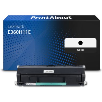 Toner compatibile Lexmark E360H11E - Nero Alta capacità