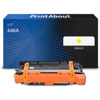 Toner compatibile HP 646A (CF032A) - Giallo