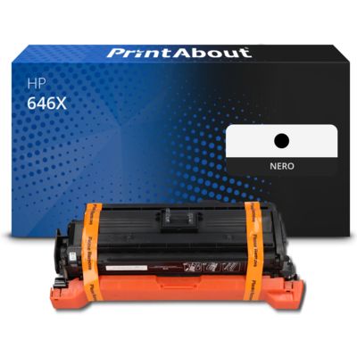 Toner compatibile HP 646X (CE264X) - Nero Alta capacità