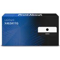 Toner compatibile Lexmark X463A11G - Nero
