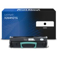 Toner compatibile Lexmark X264H21G - Nero Alta capacità