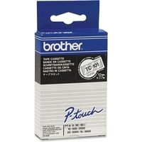 Nastro Brother TC-101 - Nero su trasparente (12 mm)