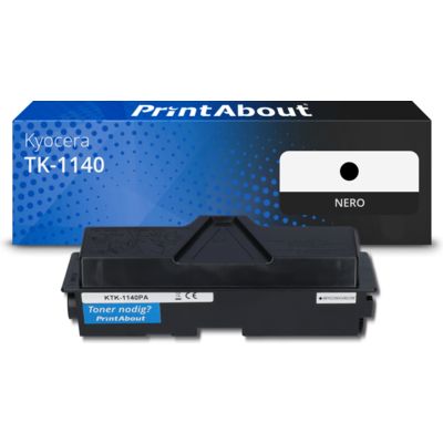 Toner compatibile Kyocera TK-1140 - Nero