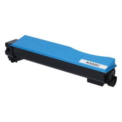 Toner compatibile Kyocera TK-550C - Ciano