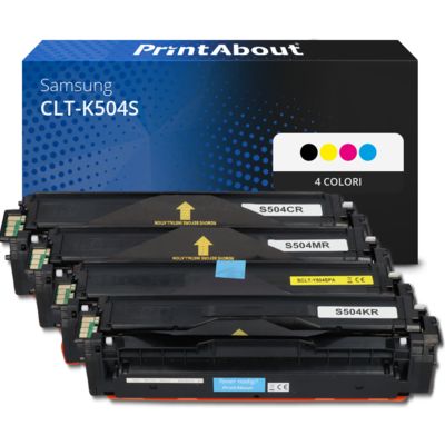 Toner compatibile Samsung CLT-K504S (SU158A) - 4 colori Multipack