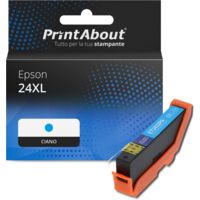 Cartuccia compatibile Epson 24XL (C13T24324012) - Ciano Alta capacità