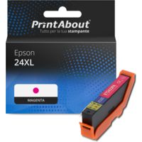 Cartuccia compatibile Epson 24XL (C13T24334012) - Magenta Alta capacità