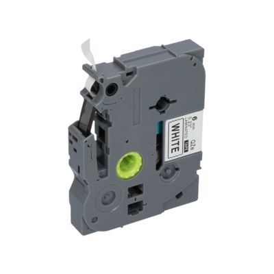 Nastro compatibile Brother TZe-211 - Nero su bianco (6 mm)