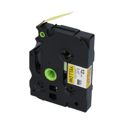 Nastro compatibile Brother TZe-631 - Nero su giallo (12 mm)