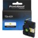 Nastro compatibile Brother TZe-631 - Nero su giallo (12 mm)