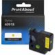 Nastro compatibile Dymo 40918 (S0720730) - Nero su giallo (9 mm)