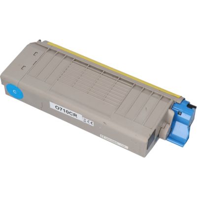 Toner compatibile OKI 44318607 - Ciano