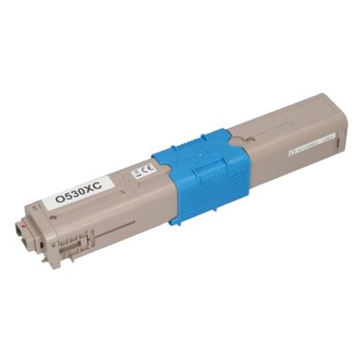 Toner compatibile OKI 44469724 - Ciano Alta capacità
