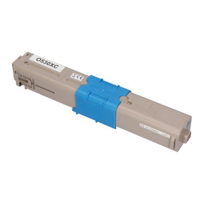 Toner compatibile OKI 44469724 - Ciano Alta capacità