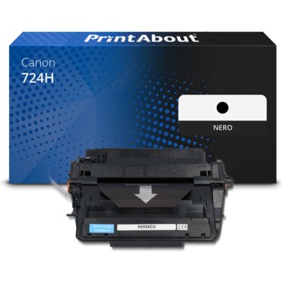 Toner compatibile Canon 724H - Nero Alta capacità