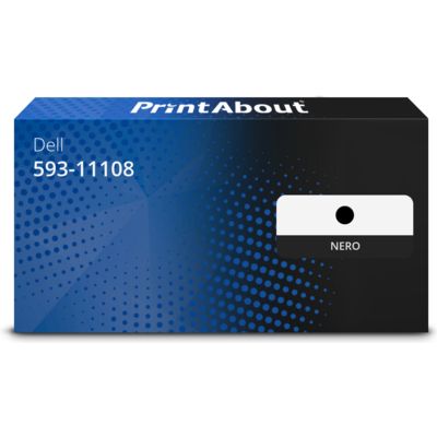 Toner compatibile Dell 593-11108 (HF44N) - Nero