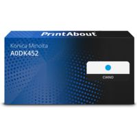 Toner compatibile Konica Minolta A0DK452 - Ciano