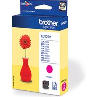 Cartuccia stampante Brother LC-121M - Magenta